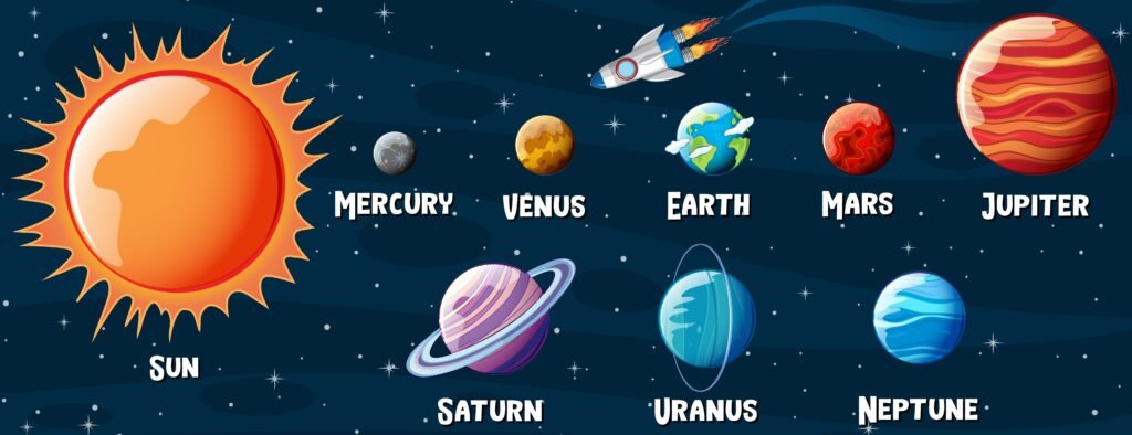 what is the color of the planets