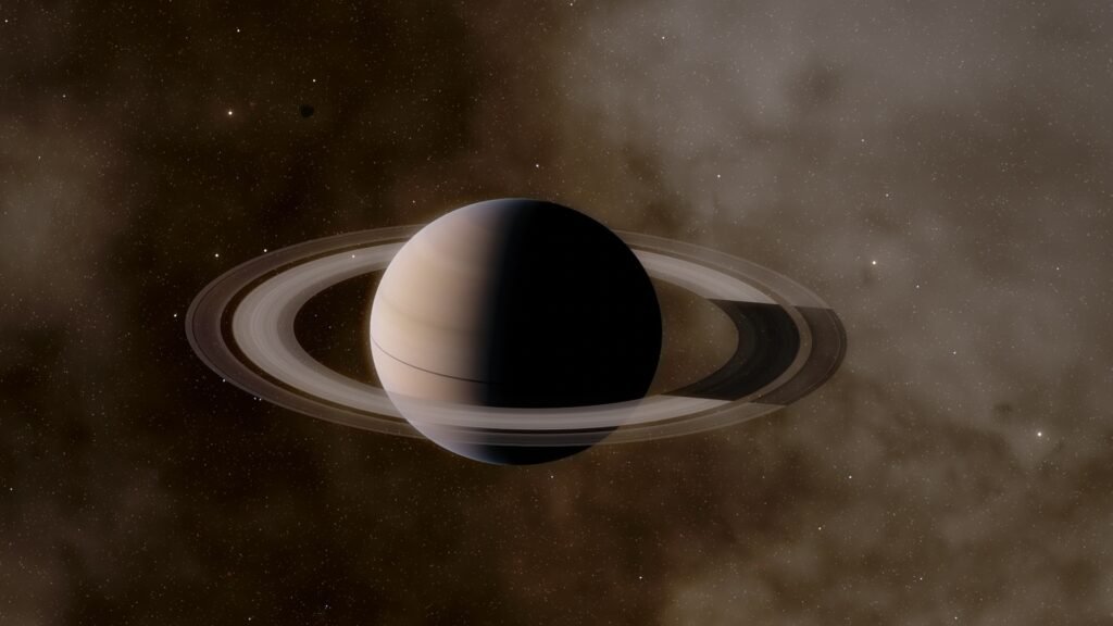 What are Saturn's rings made of?