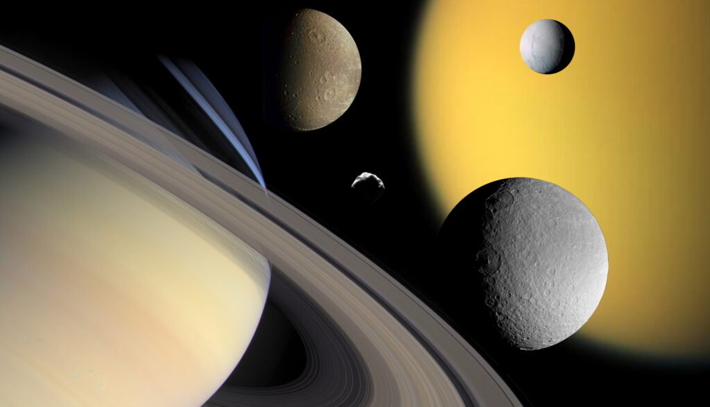 How many Moon does Saturn have