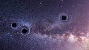 Sound of 2 black holes colliding